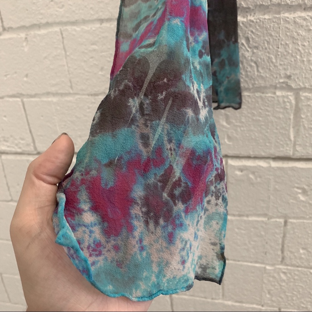 Tie Dye hair scarf